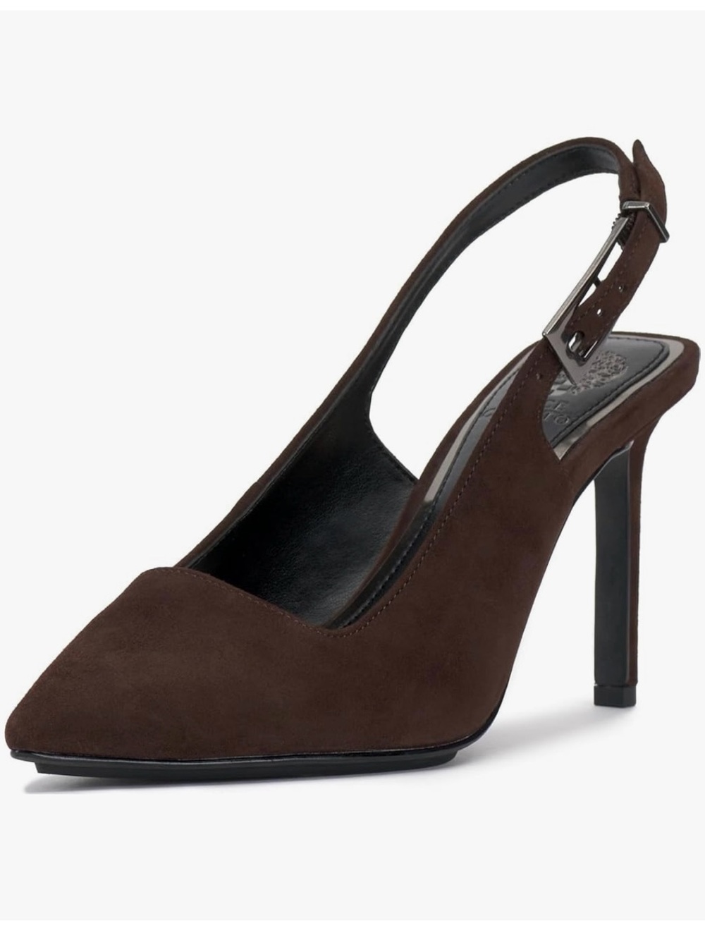 Vince Camuto “Brendie” Dark Brown Pointed Slingback Pump - Size 11